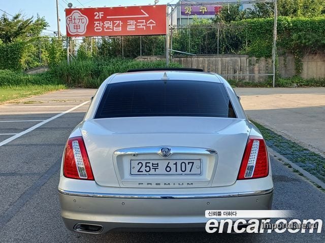 KIA OPIRUS PREMIUM 2010 — 161 500 км, белый-перламутр, Корея — под ключ — фото 4