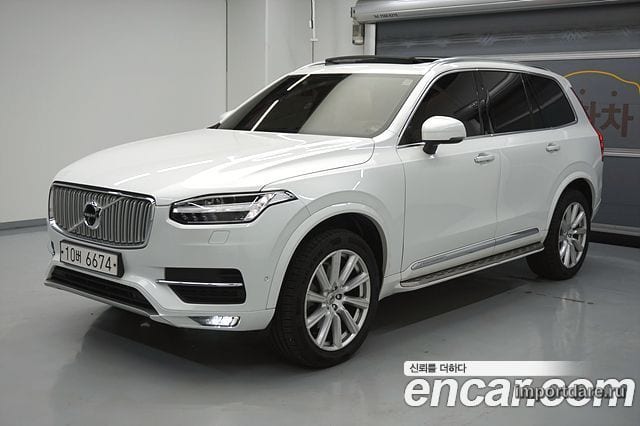 VOLVO XC90 2018 — 51 835 км, белый, Корея — под ключ — фото 3