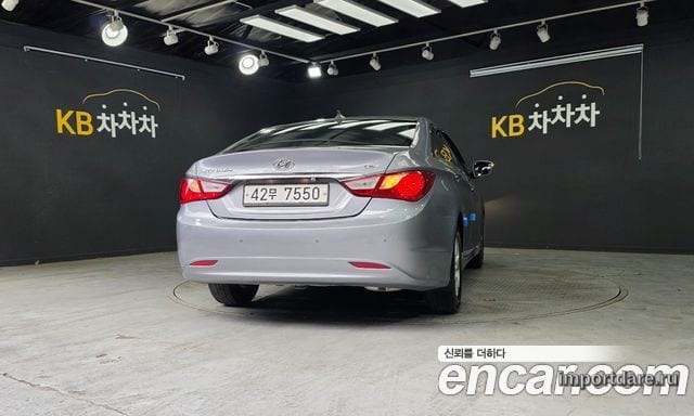 HYUNDAI SONATA THE BRILLIANT 2014 — 171 084 км, серебристо-серый, Корея — под ключ — фото 2