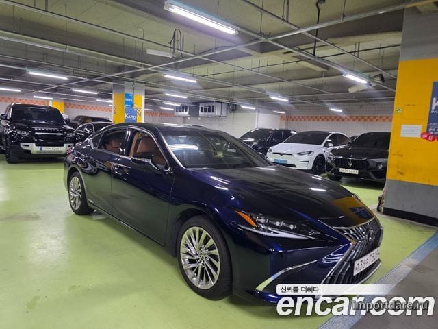LEXUS ES300H 2022 — 50 000 км, синий, Корея — под ключ — фото 3