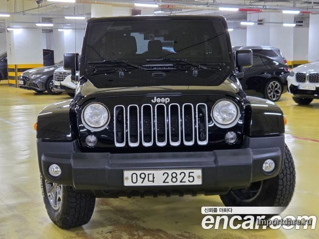 JEEP WRANGLER 2017 — 119 345 км, чёрный, Корея — под ключ — фото 3