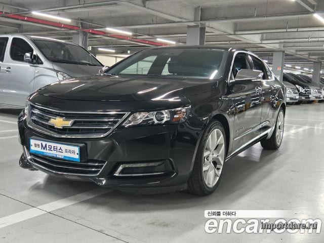 CHEVROLET IMPALA 2017 — 148 344 км, чёрный, Корея — под ключ — фото 2