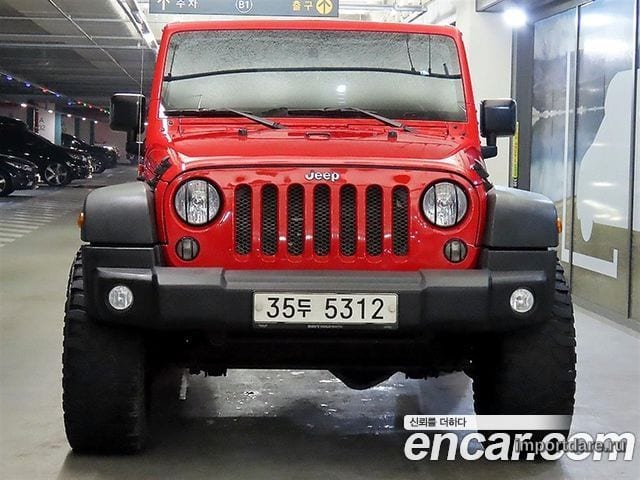 JEEP WRANGLER 2015 — 167 627 км, красный, Корея — под ключ — фото 2