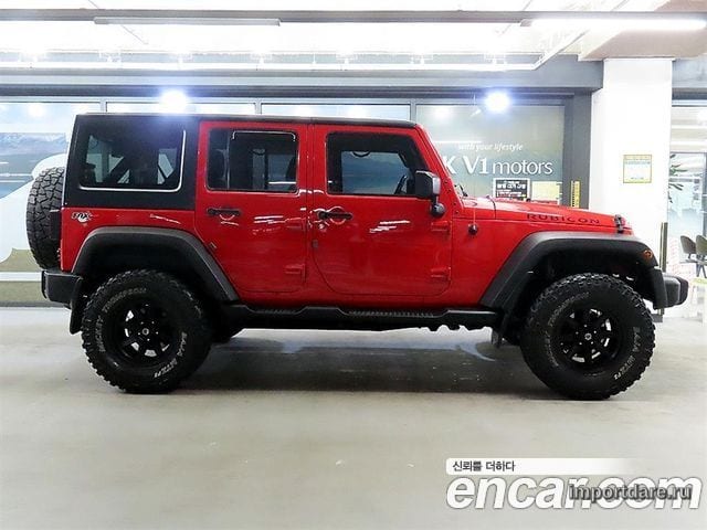 JEEP WRANGLER 2015 — 167 627 км, красный, Корея — под ключ — фото 3