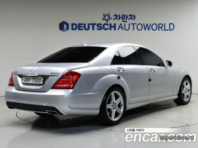 MERCEDES-BENZ S-CLASS W221 2013 — 167 098 км, серебристый, Корея — под ключ — фото 2