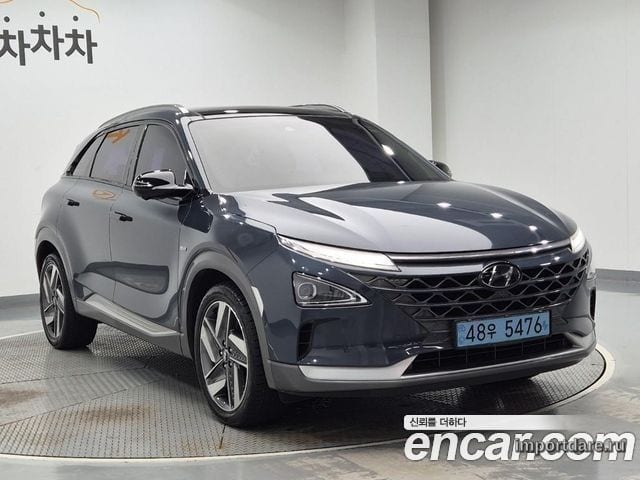 HYUNDAI NEXO 2019 — 75 813 км, синий, Корея — под ключ — фото 4