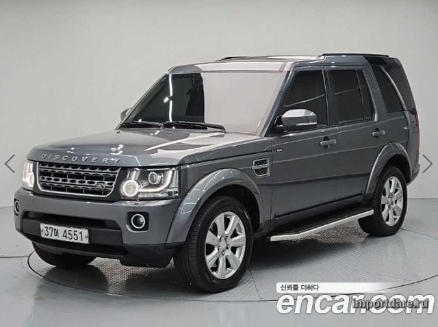 LAND ROVER DISCOVERY 4 2014 — 194 211 км, серебристо-серый, Корея — под ключ — фото 12