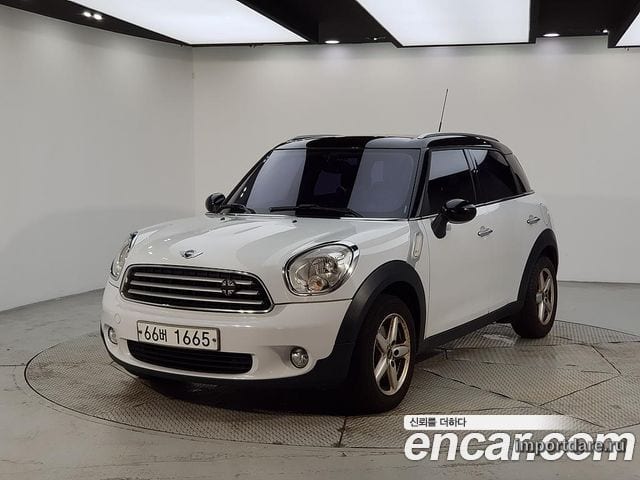 MINI COOPER D COUNTRYMAN 2012 — 161 099 км, белый, Корея — под ключ — фото 11