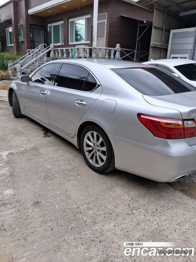 LEXUS LS460L 2010 — 114 000 км, серебристый, Корея — под ключ — фото 2