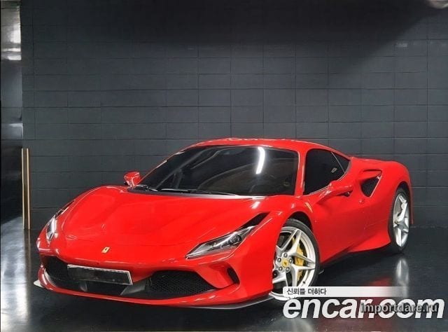 FERRARI F8 2020 — 11 500 км, красный, Корея — под ключ — фото 1