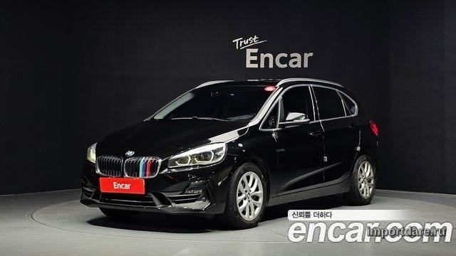 BMW 2 SERIES ACTIVE TOURER 2021 — 145 054 км, чёрный, Корея — под ключ — фото 1
