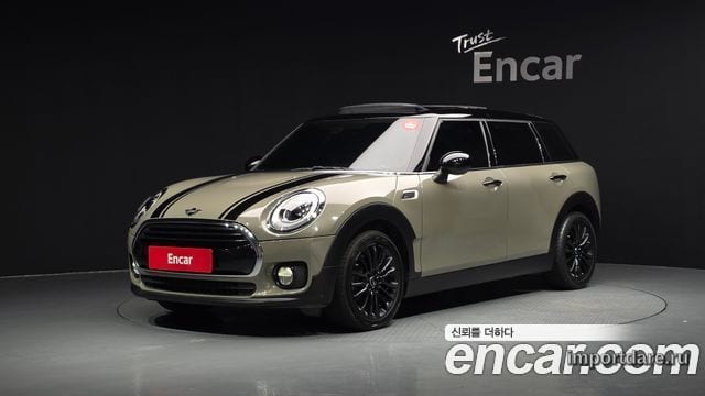 MINI COOPER CLUBMAN 2019 — 99 539 км, бежевый, Корея — под ключ — фото 1