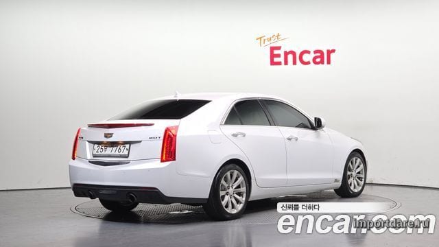 CADILLAC ATS 2017 — 152 555 км, белый, Корея — под ключ — фото 2