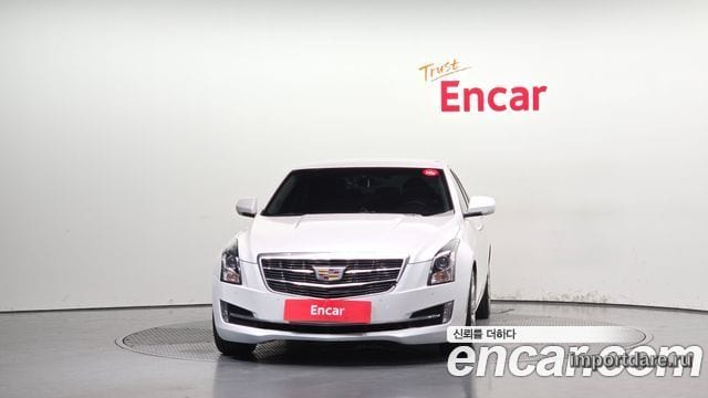 CADILLAC ATS 2017 — 152 555 км, белый, Корея — под ключ — фото 3