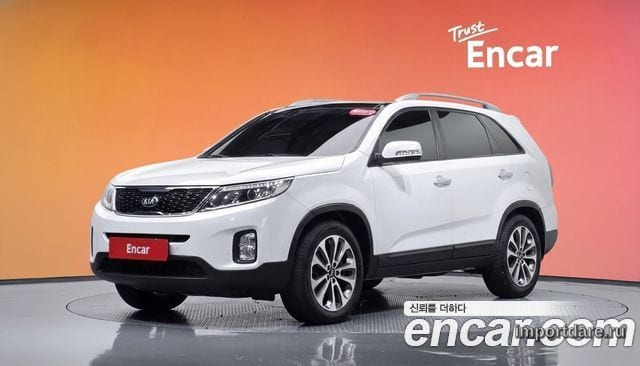 KIA SORENTO R 2014 — 107 366 км, белый, Корея — под ключ — фото 2
