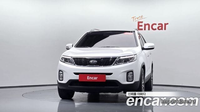 KIA SORENTO R 2014 — 107 366 км, белый, Корея — под ключ — фото 3