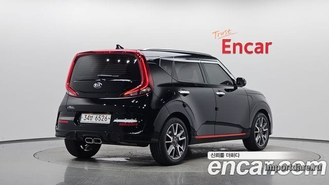KIA SOUL BOOSTER 2019 — 13 146 км, чёрный, Корея — под ключ — фото 1