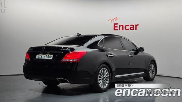 HYUNDAI EQUUS 2015 — 106 720 км, чёрный, Корея — под ключ — фото 2