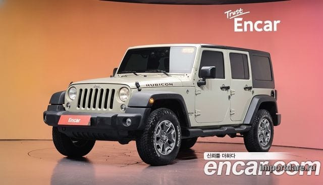 JEEP WRANGLER 2017 — 154 467 км, белый-перламутр, Корея — под ключ — фото 2