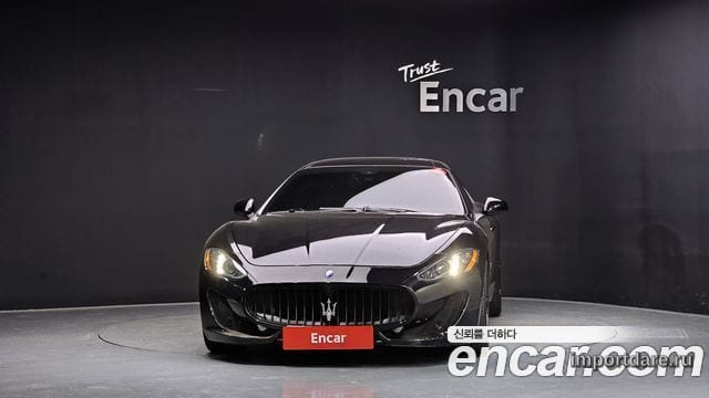 MASERATI GRANTURISMO 2016 — 63 895 км, чёрный, Корея — под ключ — фото 3