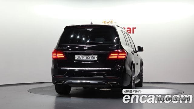 MERCEDES-BENZ GLS-CLASS X166 2017 — 233 350 км, чёрный, Корея — под ключ — фото 4