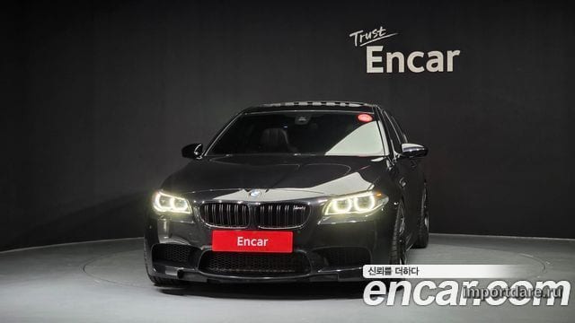 BMW M5 2016 — 117 072 км, чёрный, Корея — под ключ — фото 3