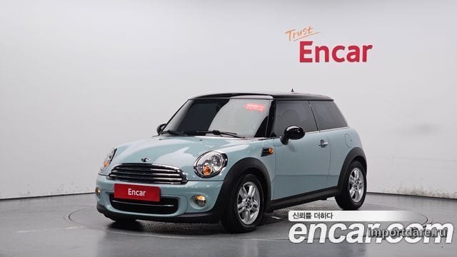 MINI COOPER D 2012 — 68 997 км, светло-серебристый, Корея — под ключ — фото 1