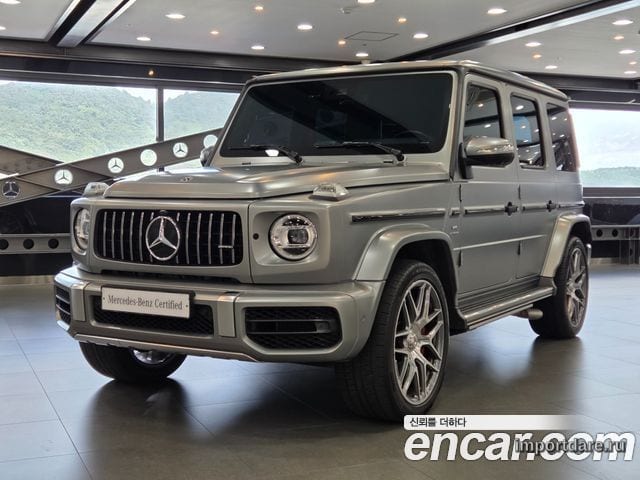 MERCEDES-BENZ G-CLASS W463B 2023 — 39 657 км, серебристый, Корея — под ключ — фото 1