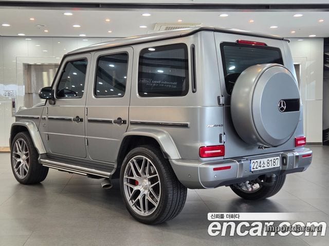 MERCEDES-BENZ G-CLASS W463B 2023 — 39 657 км, серебристый, Корея — под ключ — фото 2