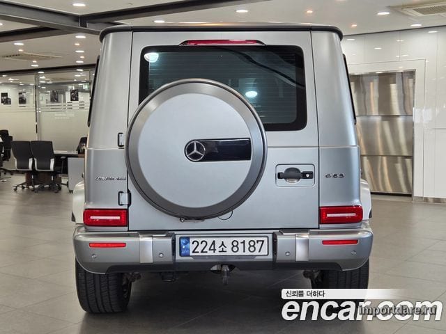 MERCEDES-BENZ G-CLASS W463B 2023 — 39 657 км, серебристый, Корея — под ключ — фото 3