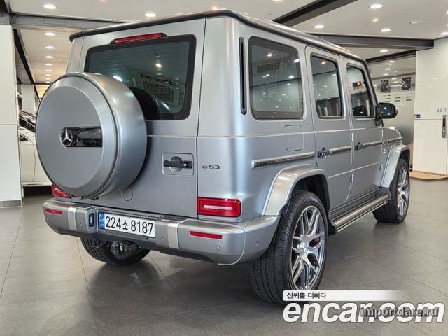 MERCEDES-BENZ G-CLASS W463B 2023 — 39 657 км, серебристый, Корея — под ключ — фото 4
