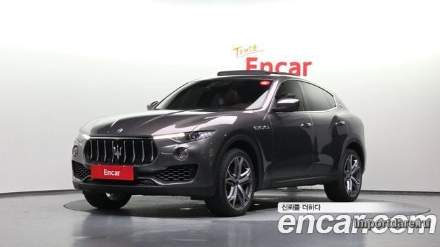 MASERATI LEVANTE 2017 — 118 012 км, серый, Корея — под ключ — фото 1