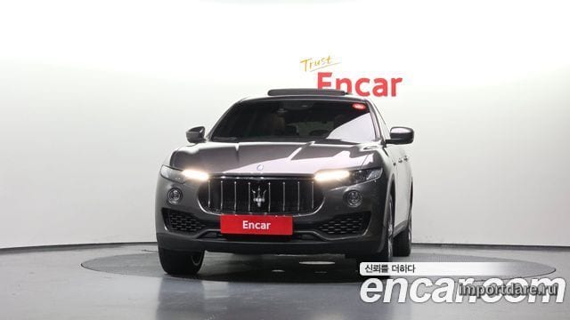 MASERATI LEVANTE 2017 — 118 012 км, серый, Корея — под ключ — фото 3