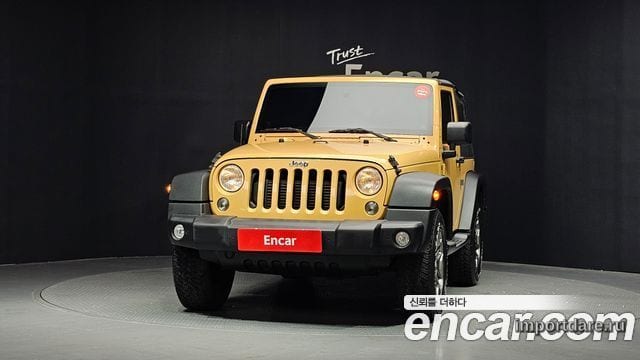 JEEP WRANGLER 2014 — 67 233 км, коричневый, Корея — под ключ — фото 3