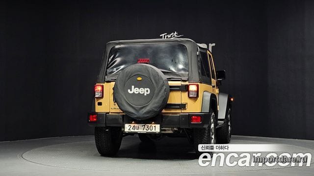 JEEP WRANGLER 2014 — 67 233 км, коричневый, Корея — под ключ — фото 4