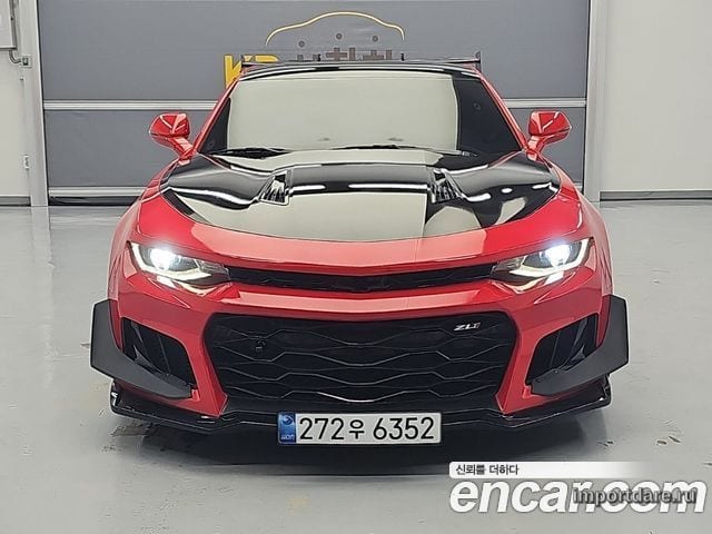 CHEVROLET CAMARO 2017 — 128 655 км, красный, Корея — под ключ — фото 6