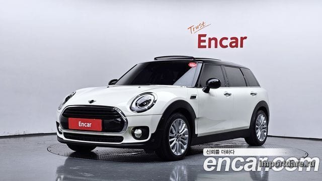 MINI COOPER CLUBMAN 2019 — 142 471 км, белый-перламутр, Корея — под ключ — фото 1