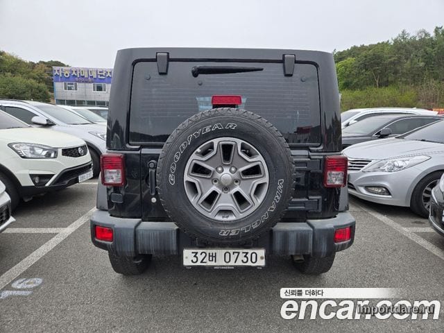 JEEP WRANGLER 2016 — 174 476 км, чёрный, Корея — под ключ — фото 6