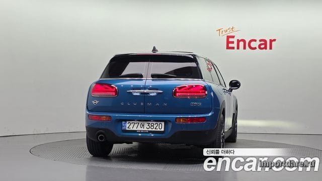 MINI COOPER CLUBMAN 2022 — 68 663 км, синий, Корея — под ключ — фото 4