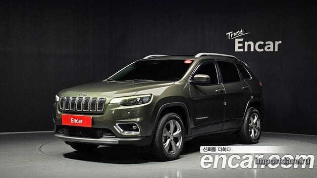JEEP CHEROKEE 2021 — 75 319 км, бежевый, Корея — под ключ — фото 1