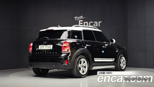 MINI COOPER D COUNTRYMAN 2017 — 96 607 км, чёрный, Корея — под ключ — фото 2