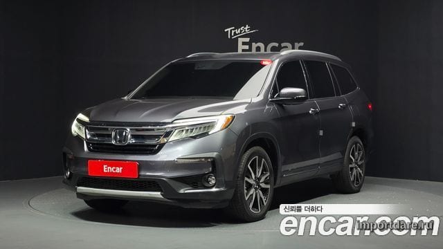HONDA PILOT 2019 — 82 124 км, серый, Корея — под ключ — фото 1