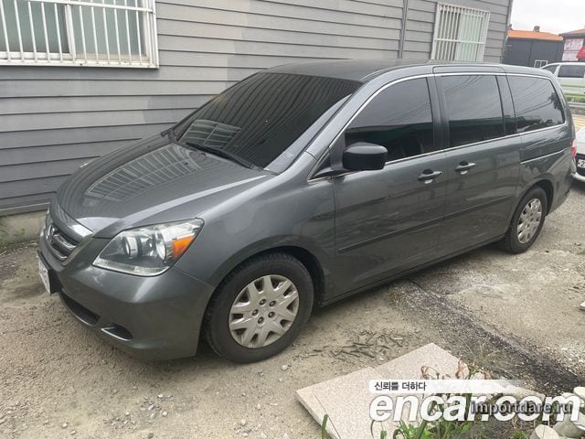 HONDA ODYSSEY 2007 — 172 200 км, бежевый, Корея — под ключ — фото 2