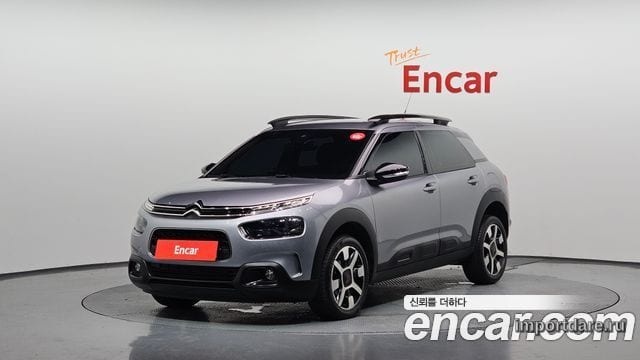CITROEN C4 2019 — 75 502 км, серебристо-серый, Корея — под ключ — фото 1