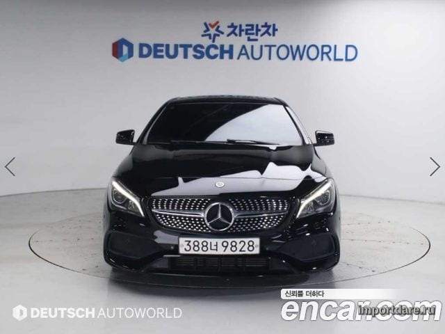 MERCEDES-BENZ CLA-CLASS C117 2018 — 55 865 км, чёрный, Корея — под ключ — фото 3