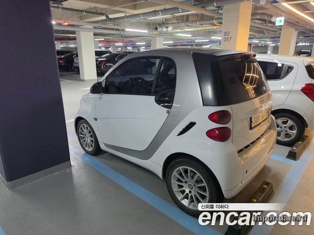 SMART FORTWO COUPE 2011 — 135 350 км, белый, Корея — под ключ — фото 5