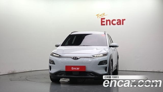 HYUNDAI KONA ELECTRIC 2019 — 440 576 км, белый, Корея — под ключ — фото 3