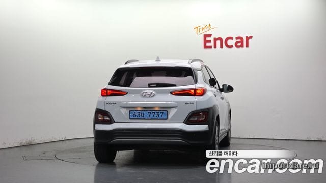 HYUNDAI KONA ELECTRIC 2019 — 440 576 км, белый, Корея — под ключ — фото 4