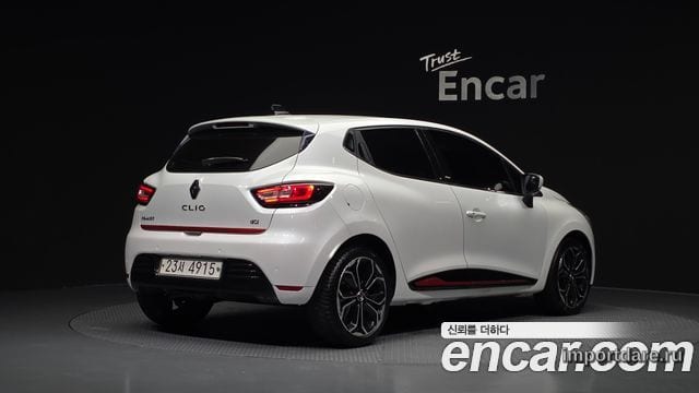RENAULT KOREA CLIO 2018 — 129 178 км, белый, Корея — под ключ — фото 2