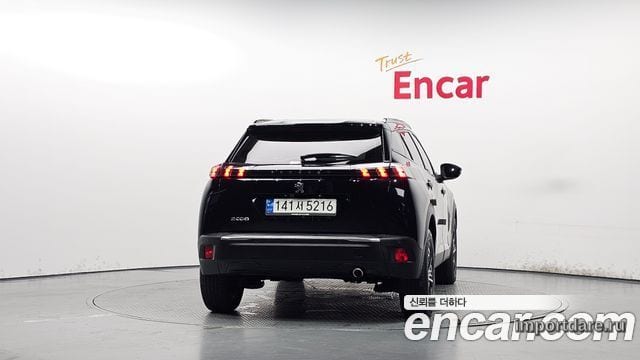 Peugeot 2008 сзади